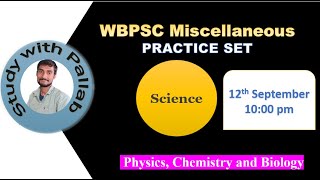 Science Practice Set-Miscellaneous Prelims #studywithpallab