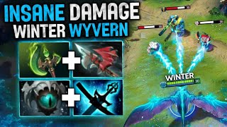 Winter Wyvern Hard Carry 🔥🔥🔥Comeback 37 Kills | Dota 2 Gameplay