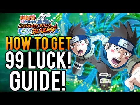 HOW TO GET 99 LUCK ON ANY CHARACTER! (BEST WAY) | NARUTO SHIPPUDEN ULTIMATE NINJA BLAZING HOW TO GET 99 LUCK ON ANY CHARACTER! (BEST WAY) | NARUTO SHIPPUDEN ULTIMATE NINJA BLAZING