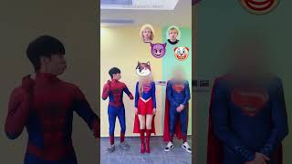 Wow, this little game is so fun!#superman #spiderman #supergirl #douluodalu