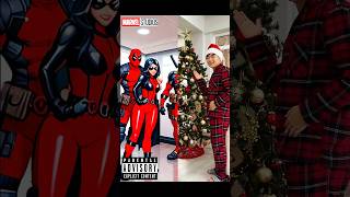 Deadpool took the Christmas tree 🤪🤣 LeoNata Best #shorts