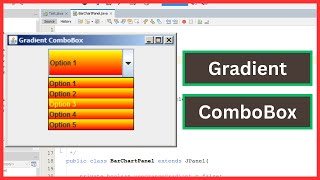 Java Tutorial - Create Gradient Combobox In Java Swing Netbeans [With Source Code]
