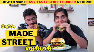 Home Made Street Burger - Vlog# 230