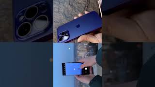 iPhone 14 pro max case vs Samsung Galaxy S23 Ultra Zoom moon 🌝 review#trending
