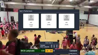 DCS Ladycats vs. Cement (2024.09.19)