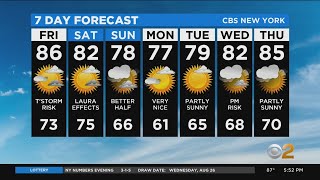 New York Weather: CBS2's 8/27 Thursday Evening Update