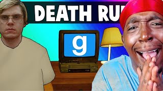 Reaction To Gmod Death Run - Jeffrey Dahmer Map! (Garry's Mod Funny Moments)