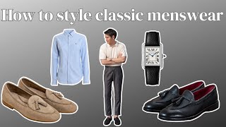 แต่ง Classic Menswear แบบไม่แพง!!!