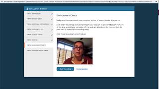 Respondus Environment Check tutorial