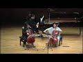 (장우리) Astor Piazzolla- Le Grand Tango two cellos & Piano