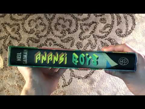 Unboxing and Comparison – Anansi Boys Signed by Neil Gaiman – Easton ...