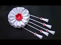 Paper Flower Wall Hanging | Easy Wall Decor Ideas |Newspaper Craft|Paper Craft Easy |Kalakar Supriya