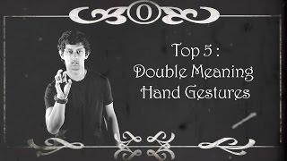 Top 5 - Double Meaning Hand Gestures | Being Indian