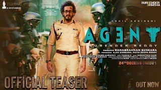 Akhil Akkineni Agent Intro Official Teaser | #Agent Movie Official Teaser | #Akhil5 | Surender Reddy