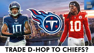 MASSIVE DeAndre Hopkins Trade Rumors, Titans Trading D-Hop To Chiefs? Tennessee Titans News & Rumors