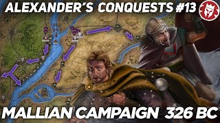 Alexander's Last War - Mallian Campaign - Ancient History DOCUMENTARY