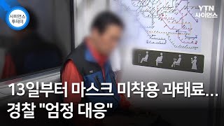 13일부터 마스크 미착용 과태료...경찰 \