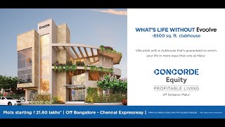 Concorde Equity Malur | Premium Plotted Development Near Bangalore | Concorde Plots