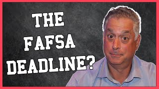 🎓 The "Secret" Deadline for FAFSA and CSS Profile (2022)