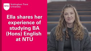 Ella Greenwood shares her experience of studying BA (Hons) English at NTU