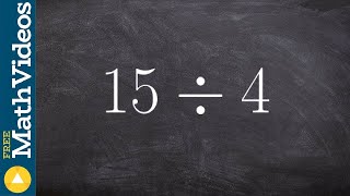 What is the division algorithm and what does it look like for polynomials