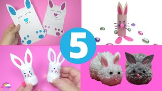 5 Bunny Craft Ideas | Easter and Spring Crafts to Make