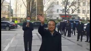 李克强临别前最后嘱咐：“让中央政府过紧日子，让人民过好日子，我走了，再见啦！”      财政部员工大喊：“总理辛苦啦！！”