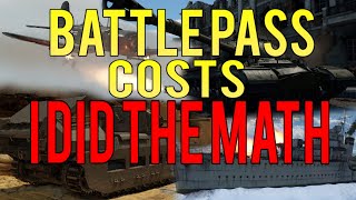 The Cost Of The Battle Pass, I Did The Math! - War Thunder Daily News