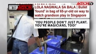 Lola nahulihan ng bala sa NAIA; 'Laglag bala' sinasadya na?