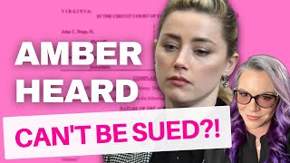 Amber Heard Stateless? Can She Be Sued? Lawyer Reacts