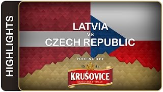 Czechs take thriller thanks to Lukas Kaspar | Latvia-Czech Republic HL | #IIHFWorlds 2016