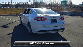 Used 2016 Ford Fusion SE, Middletown, NY D318926T