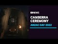 Tens of thousands return to Australian War Memorial for ANZAC commemorations | ABC News