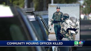 Vacaville community supports family of fallen officer Matthew Bowen