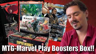 I Opened An MTG Marvel Super Heroes Play Booster Box — Every Rare & Mythic Tracked And Revealed!!