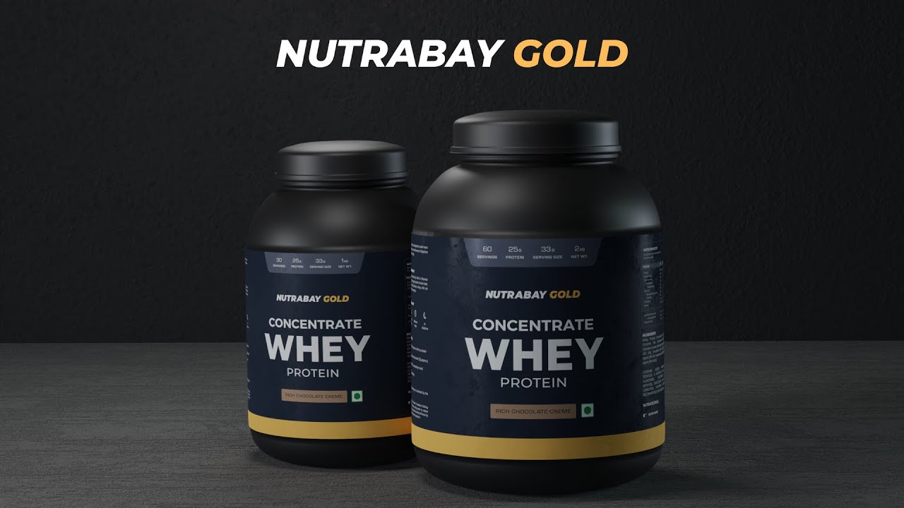 Nutrabay Gold 100% Whey Protein Concentrate - YouTube