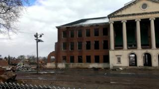 Trenton Central High School Clock Tower Demolition