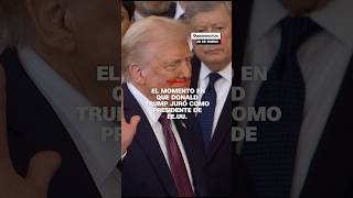 #Trump se convirtió en el 47° presidente de EE.UU. tras jurar en la Rotonda del Capitolio