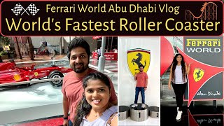 आम्ही बसलो जगातील सगळ्यात फास्ट Roller Coaster मध्ये? 😱 Ferrari World Abu Dhabi Marathi Travel Vlog