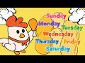 Days of the Week Song | Learn Days of the Week  |  Kidzz Hogwartz