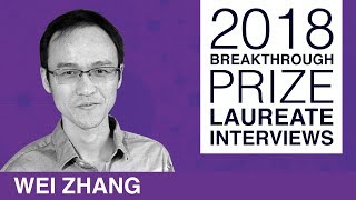 Wei Zhang: 2018 New Horizons Prize laureate