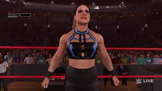 WWE 2K22 Naomi Vs Raquel Gonzalez - anyone for a cuddle, hey! ref, you falling asleep on the job?