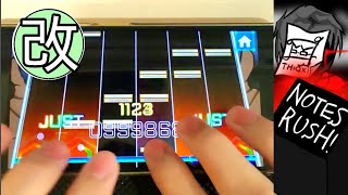 【TAKUMI³】NOTES RUSH! [改] ALL JUST 999737pts