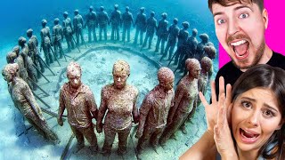 Shocking things in the ocean ft. MrBeast #TeamSeas
