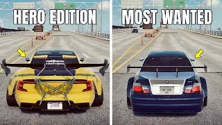NFS Heat: MOST WANTED BMW M3 E46 GTR LE VS POLESTAR 1 HERO EDITION (WHICH IS FASTEST?)