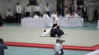 Suganuma Morito Shihan - 61st All Japan Aikido Demonstration at the Nippon Budokan