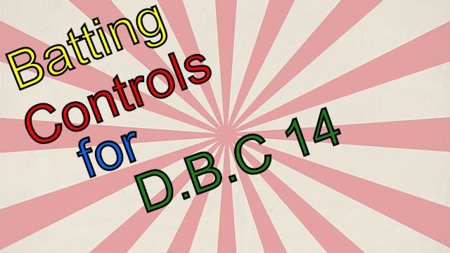 Batting Controls For D.B.C 14 - YouTube