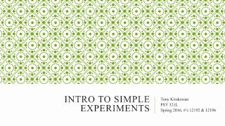 Understanding Assignment 5