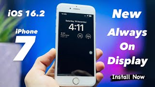 How to Enable iOS 16.2 New Always on Display on iPhone 7