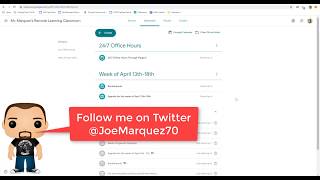 Create a Backchannel in Google Classroom